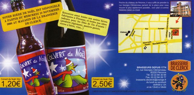 Bière Page 24 bière de noël de Brasserie Saint Germain